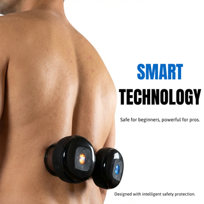 Painful Knots & Stiff Muscles? 🤕RED LIGHT THERAPY + Cupping = INSTANT RELIEF