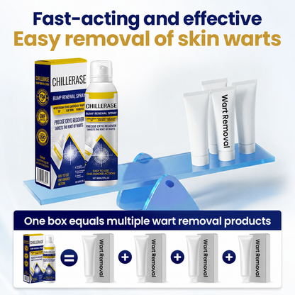 Chillerase Bump Renewal Spray: Safe, Fast Cryotherapy Wart Removal At Home