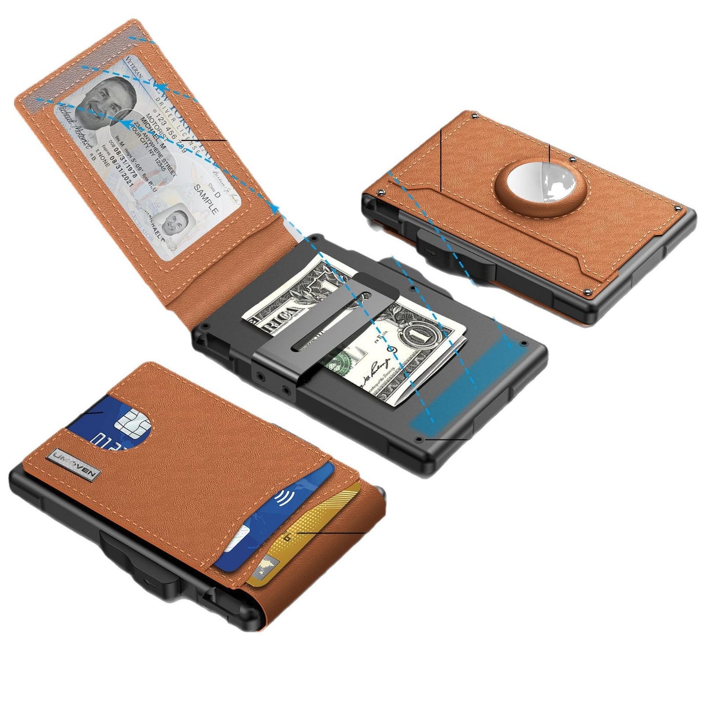 🔥 Limited-Time Offer — 49% OFF! Ultra-slim bifold wallet with pop-up aluminum card holder and RFID security. Simple. Secure. Stylish. A perfect everyday gift 🎁