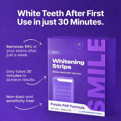 Teeth Whitening Strips: Get a Brighter, Whiter Smile in 14 Days