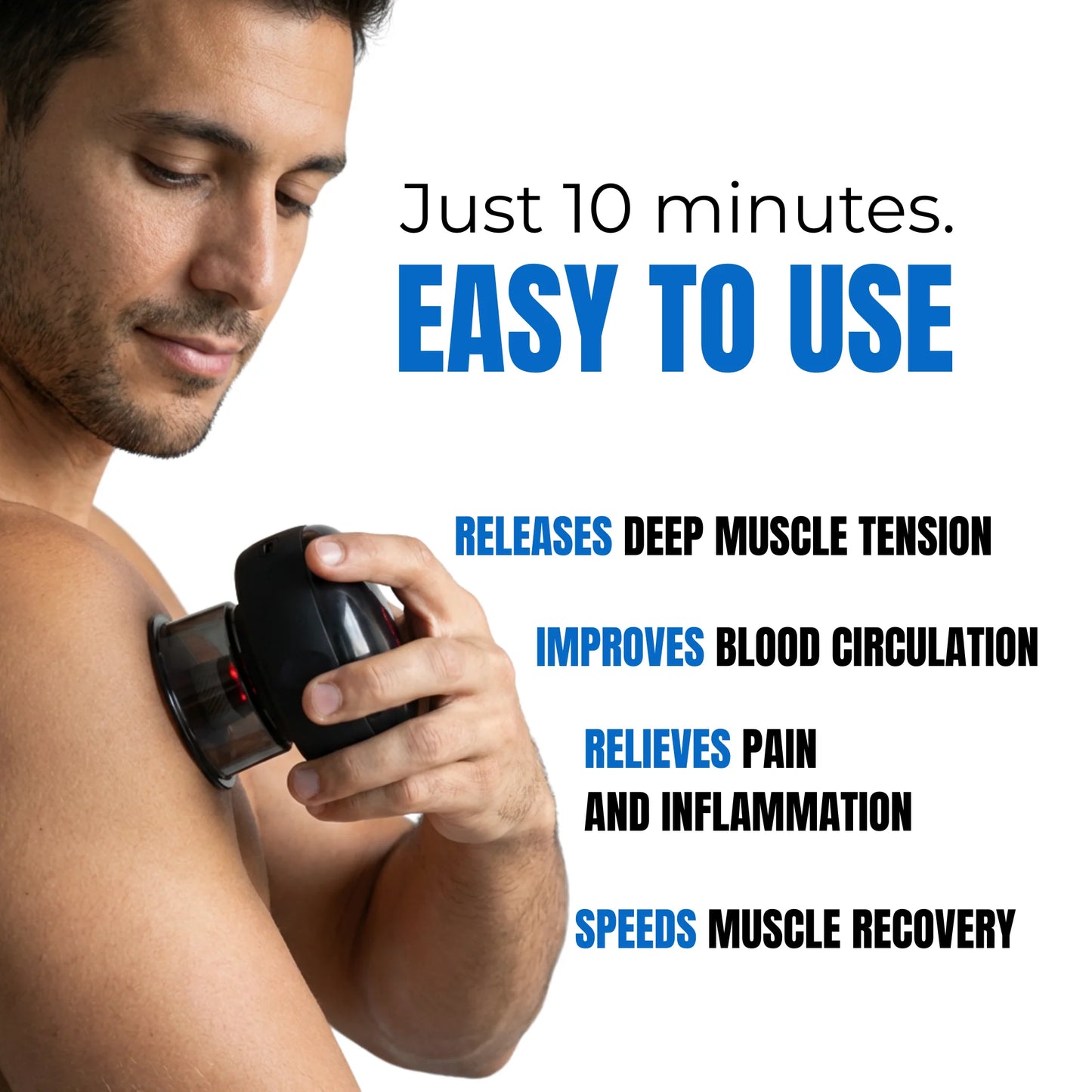 Painful Knots & Stiff Muscles? 🤕RED LIGHT THERAPY + Cupping = INSTANT RELIEF